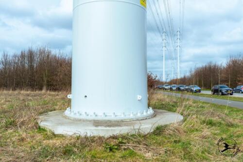 E8 Nieuwe hoogspanningsmasten 